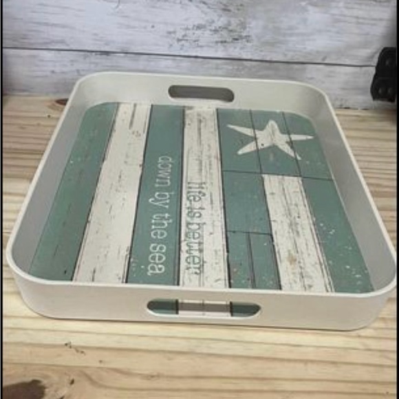 *Down By the Sea Decorative Tray - Picture 4 of 10